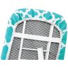 Whitmor Supreme Ironing Board Cover and Pad, Paragon Taupe/Gray(Concord Turquoise)