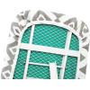 Whitmor Supreme Ironing Board Cover and Pad, Paragon Taupe/Gray(Diamonds Turquoise)