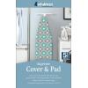 Whitmor Supreme Ironing Board Cover and Pad, Paragon Taupe/Gray(Paragon Turquoise Gray)