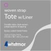 Whitmor Woven Strap Small Tote w/ Liner(TOTE W/LINER)