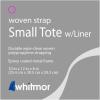 Whitmor Woven Strap Small Tote w/ Liner(TOTE W/LINER (Pack of 1))