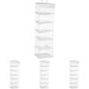 Whitmor 6-Shelf Hanging Accessory Bag(6-Shelf (Pack of 4))