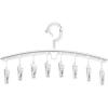 Whitmor Clip & Drip Add-On Hangers -White – Set of 3(Set of 3)