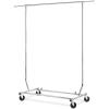 Whitmor Garment Rack – Foldable for Easy Storage – Chrome