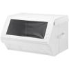 Whitmor Stackable Window Box, Crosshatch Gray(white)