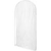 Whitmor Zippered Protective Gown Bag, Clear, 24-in. x 3-in. x 48-in.