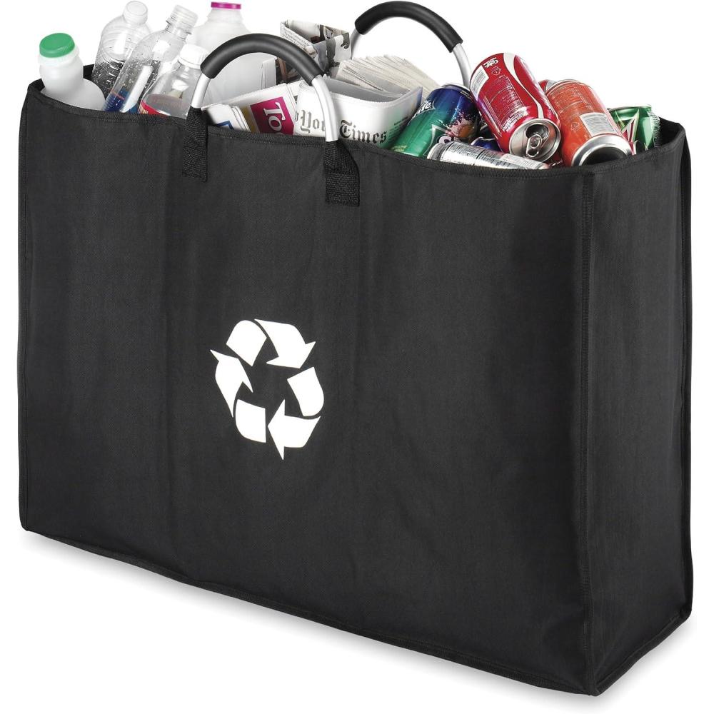 imageWhitmor Aluminum Handle Triple Recycle Sorter Black