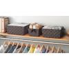 Whitmor Woven Strap Storage Baskets S/3-Espresso