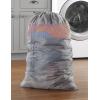 Whitmor Dura-Clean Laundry Hamper with Stripe
