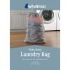 Whitmor Dura-Clean Laundry Hamper with Stripe