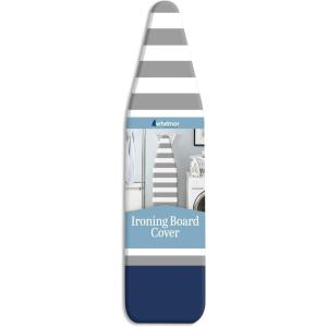 Whitmor Reversible Ironing Board Cover and Pad 54.0×15.0, Gray Blue(54×15 Inches (Pack of 6))