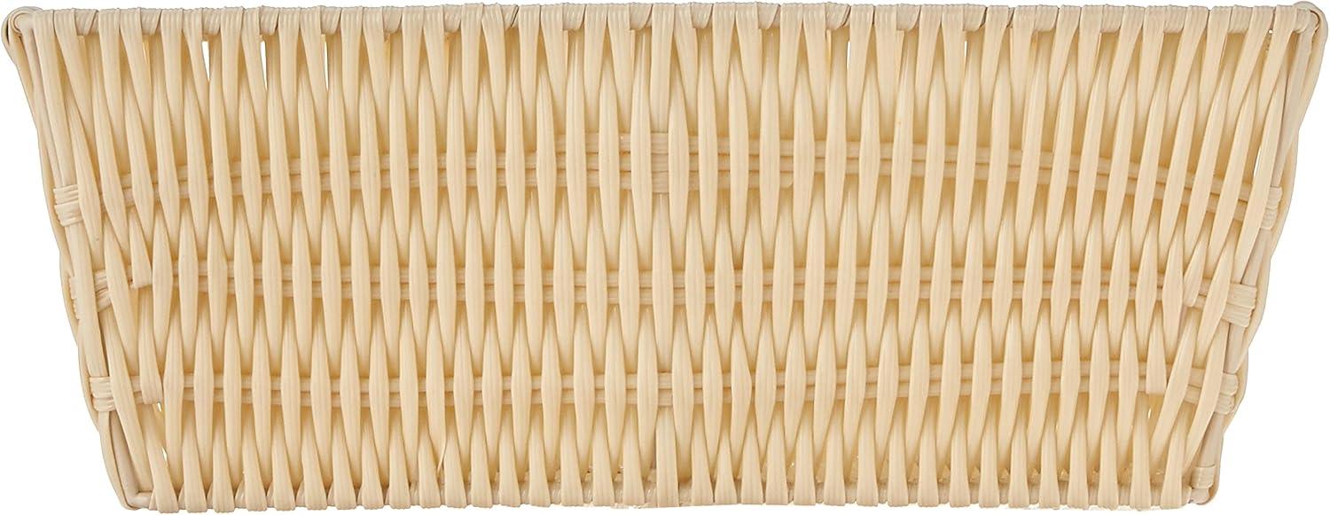 imageWhitmor Large Snack Baskets for Organizing 13x15x5 Inch Woven Baskets for Storage Shelves Home Pantry Baskets Organization and Storage RedLatte