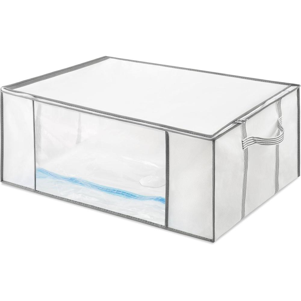imageWhitmor 61155256WHT Spacemaker Vacuum White Storage Bag