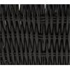Whitmor Large Snack Baskets for Organizing, 13x15x5 Inch Woven Baskets for Storage Shelves Home, Pantry Baskets Organization and Storage, Red.(Black)