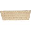 Whitmor Large Snack Baskets for Organizing, 13x15x5 Inch Woven Baskets for Storage Shelves Home, Pantry Baskets Organization and Storage, Red.(Latte)