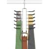 Whitmor Swivel Tie Hanger with Belt Loops Chrome / Black(Chrome/Ebony)