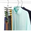 Whitmor Swivel Tie Hanger with Belt Loops Chrome / Black(Chrome/Ebony)