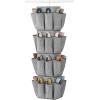 Whitmor Rotating Crosshatch Gray Closet Organizer 10 x 15 x 48 inches(Grey)