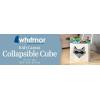 Whitmor Frog Collapsible Cube(KIDS CANVAS COLLAPSIBLE CUBE-RACCOON)