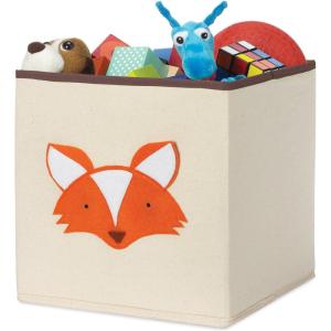 Whitmor Frog Collapsible Cube(KIDS CANVAS COLLAPSIBLE CUBE-FOX)