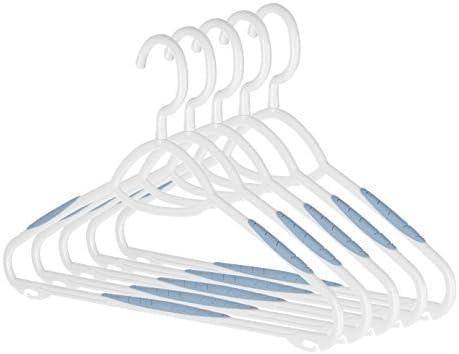 imageWhitmor Slim Sure Grip Hangers S10Paloma GrayWhite Blue