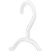 Whitmor Slim Sure Grip Hangers S/10-Paloma Gray(White + Grey)