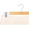 Whitmor GRADE A Natural Wood Skirt Hangers (Set of 5)(Brown)