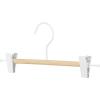 Whitmor GRADE A Natural Wood Skirt Hangers (Set of 5)(White)