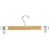 Whitmor GRADE A Natural Wood Skirt Hangers (Set of 5)(Wood natural)
