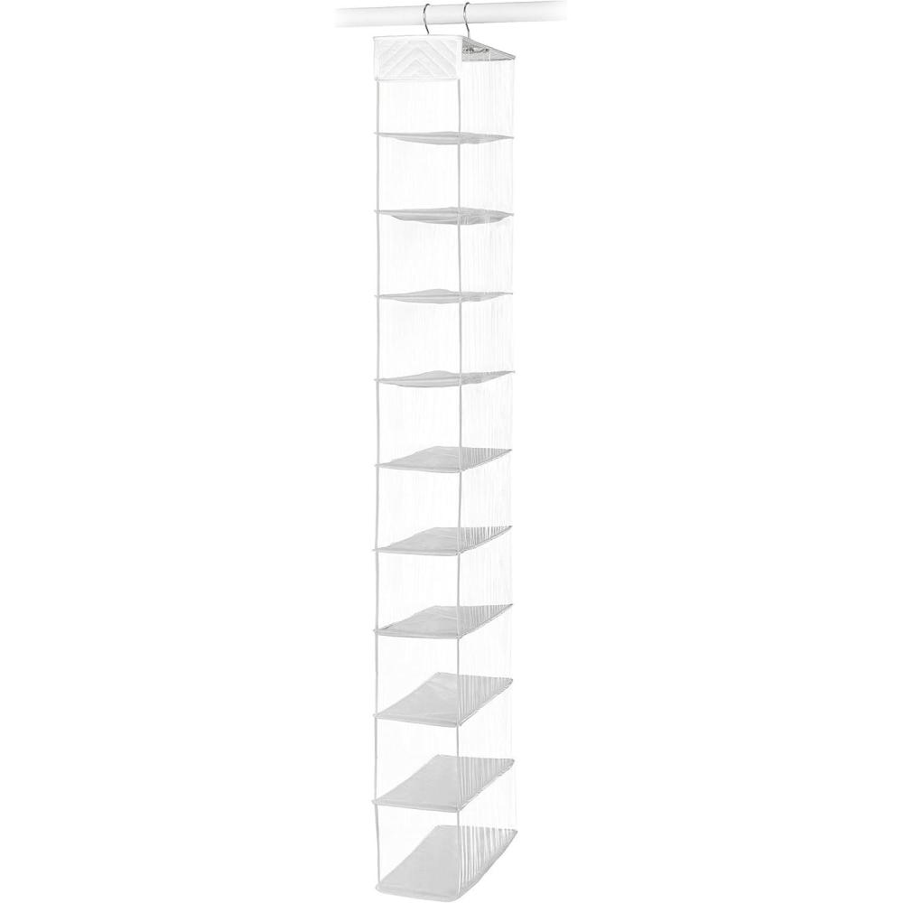 imageWhitmor 10 Section Hanging Shoe Shelf10 Pockets