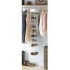 Whitmor 10 Section Hanging Shoe Shelf(10 Pockets)