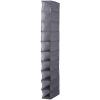 Whitmor Hanging Shoe Shelves 10 Section White(10 Shelves  Gray)