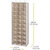 Whitmor Hanging Shoe Shelves 10 Section White(30 Section)