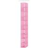 Whitmor Hanging Shoe Shelves 10 Section White(10 Shelves  Pink)