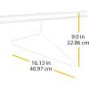 Whitmor Everyday Coated Hangers S/10