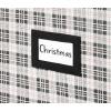 Whitmor Christmas Light Box Organizer Red with Green Trim(Plaid)