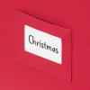 Whitmor Christmas Light Box Organizer Red with Green Trim(Red)
