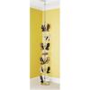 Whitmor 6 Tier Floor-To-Ceiling Shoe Spinner – Adjustable with Basket(7-Tier)