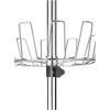 Whitmor 6 Tier Floor-To-Ceiling Shoe Spinner – Adjustable with Basket(7-Tier)