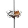 Whitmor 6 Tier Floor-To-Ceiling Shoe Spinner – Adjustable with Basket(7-Tier)