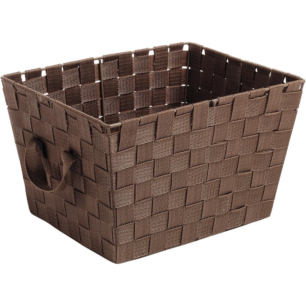 imageWhitmor Woven Strap Small Tote Java
