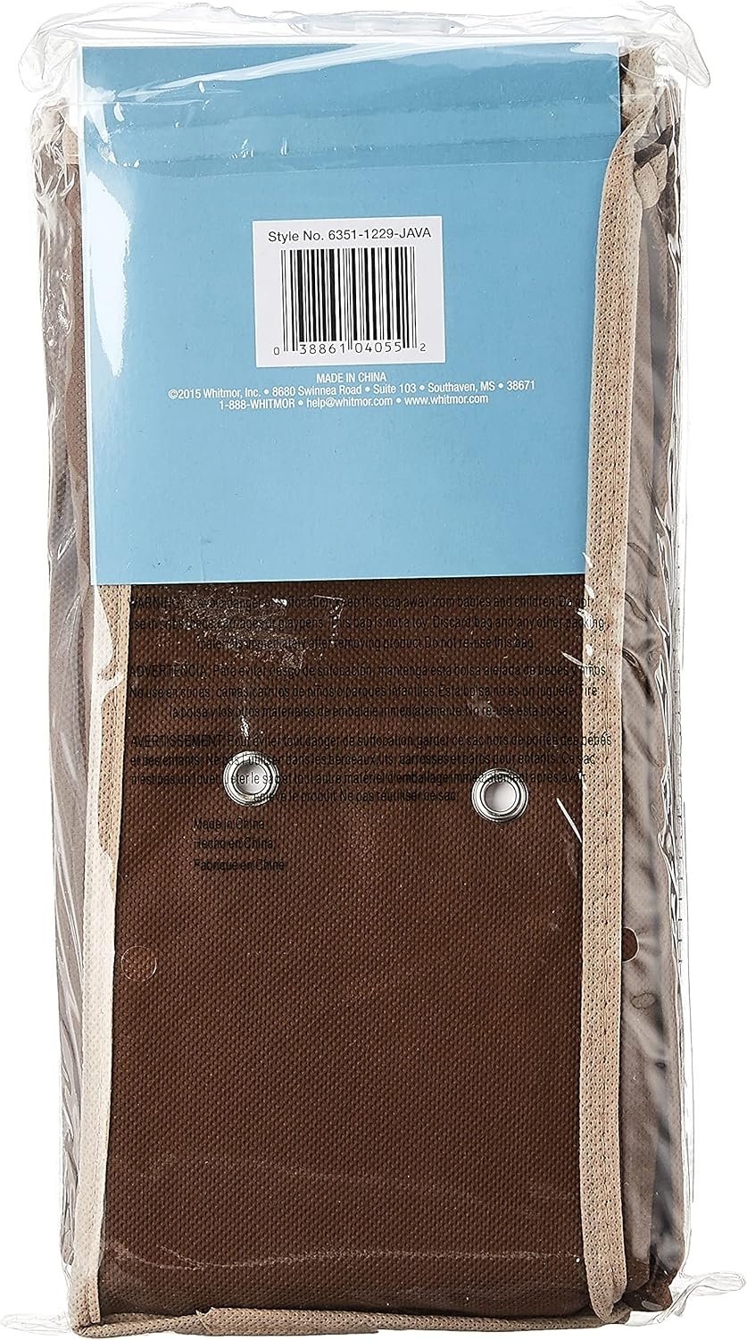 image:imageWhitmor Hanging Shoe Shelves 10 Section Closet Organizer Java