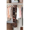 Whitmor Hanging Shoe Shelves – 10 Section – Closet Organizer – Java