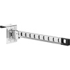 Whitmor Over The Door Hanger Holder, 1 Count (Pack of 1), Silver(Silver)