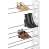 Whitmor Floor 50 Pair Shoe Tower 10 Tier White(50 Pair)