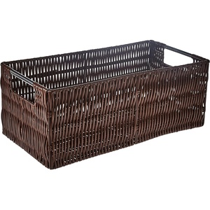 Whitmor Rattique Small Storage Tote Java((Pack of 1))